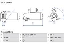 Motor de arranque (Remanufacturado)
