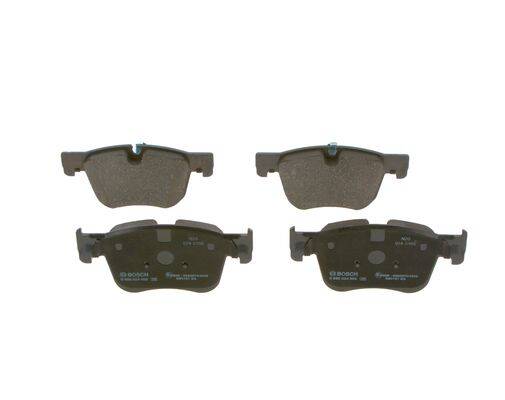 Front brake pad set