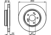 Brake disc set (2)