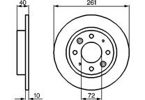 Brake disc (per unit)