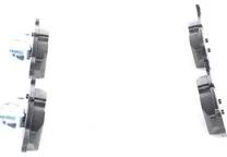Rear brake pad set
