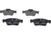 Rear brake pad set