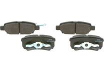 Rear brake pad set