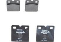 Rear brake pad set