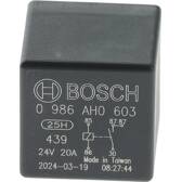 Relé, corrente de trabalho BOSCH - 0 986 AH0 603