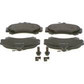 Remblokkenset voor BOSCH - 0 986 424 371