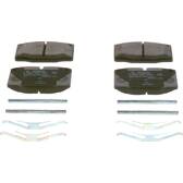 Remblokkenset voor BOSCH - 0 986 469 390