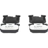 Remblokkenset voor BOSCH - 0 986 494 947