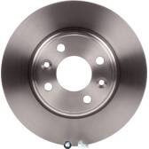 Set van 2 remschijven BOSCH - 0 986 479 A86