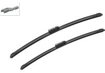 Set van 2 wisserbladen BOSCH Aerotwin