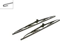 Set van 2 wisserbladen BOSCH Aerotwin