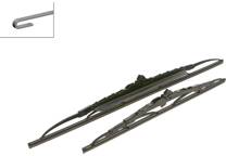 Bosch 552S - Twin wisserbladen - Lengte : 550/400 mm - 1 paar voorbladen 