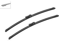 Set van 2 wisserbladen BOSCH Aerotwin