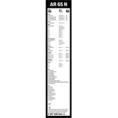 Wischblatt BOSCH Aerotwin Retrofit (einzeln verkauft) BOSCH - 3 397 008 844