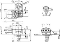 Sensor, laddtryck