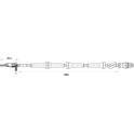 Sensor, rotações da roda BOSCH - 0 265 007 071