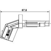 Sensor, rotações da roda BOSCH - 0 265 007 930