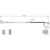 Sensor, rotações da roda BOSCH - 0 986 594 002