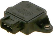Sensor, smoorkleppenverstelling