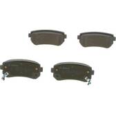 Set remblokken achter BOSCH - 0 986 494 140