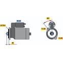 Starter (Remanufactured) BOSCH - 0 986 016 651