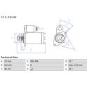 Startmotor (Gereviseerd) BOSCH - 0 986 014 371