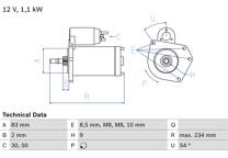 Startmotor (Gereviseerd)