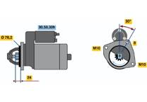 Startmotor (Gereviseerd)