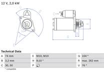 Startmotor (Gereviseerd)