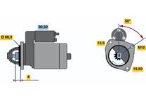 Startmotor (Gereviseerd)