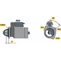Startmotor (Gereviseerd) BOSCH - 0 986 018 860