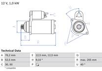 Startmotor (Gereviseerd)