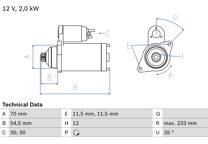 Startmotor (Gereviseerd)