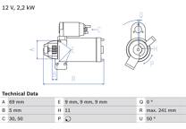 Startmotor (Gereviseerd)