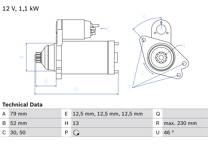 Startmotor (Gereviseerd)