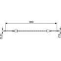 Trekkabel, parkeerrem BOSCH - 1 987 482 444