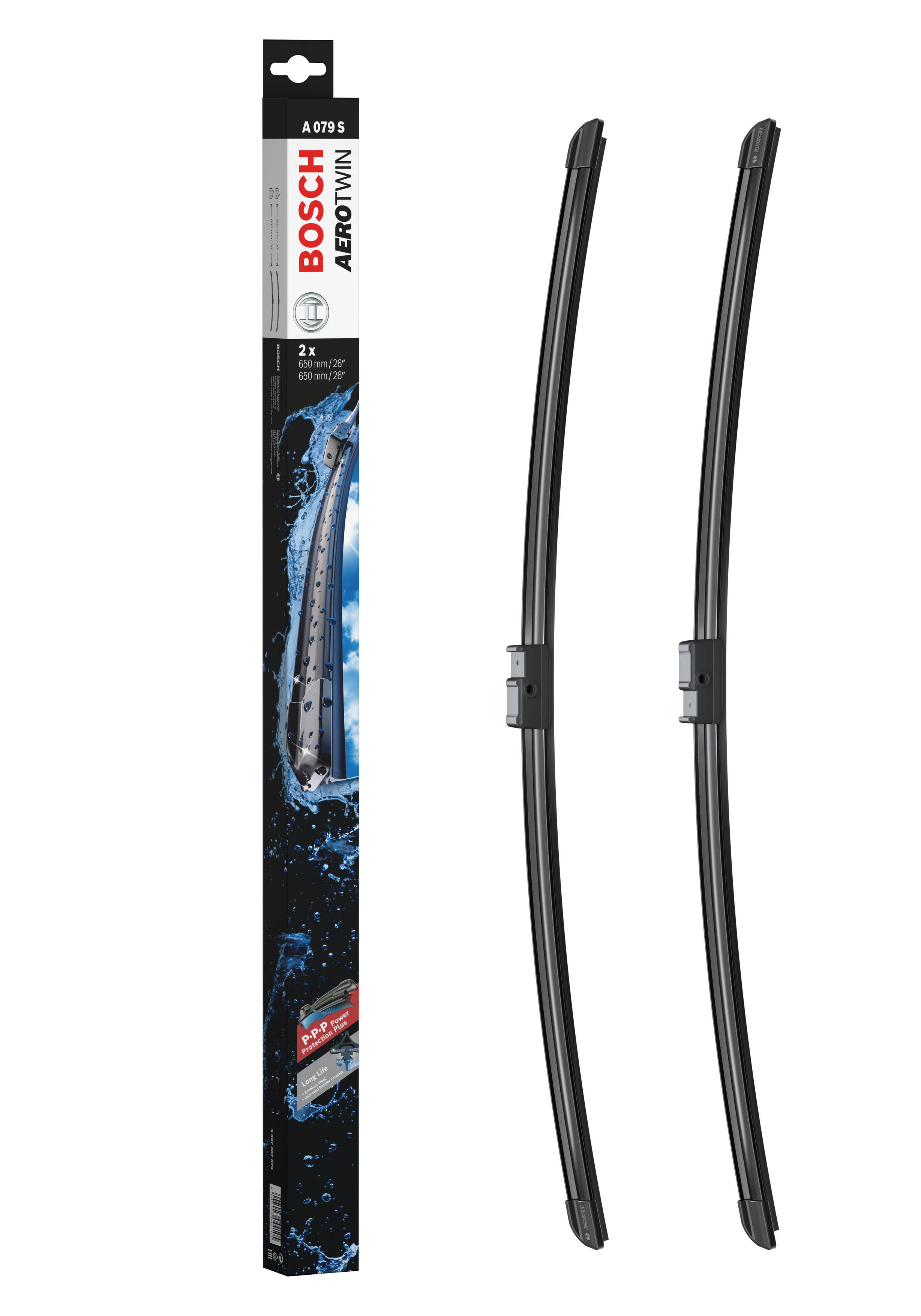 Pair of wiperblades BOSCH Aerotwin