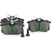 Bremsbelagsatz hinten BPROAUTO - PRO-0817041