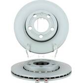 Set van 2 remschijven BPROAUTO - PRO-0817126
