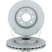 Brake disc set (2) BPROAUTO - PRO-0817125