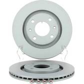 Brake disc set (2) BPROAUTO - PRO-0817206