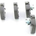 Front brake pad set (4 pcs) BPROAUTO - PRO-0418055