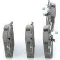 Front brake pad set (4 pcs) BPROAUTO - PRO-0418169