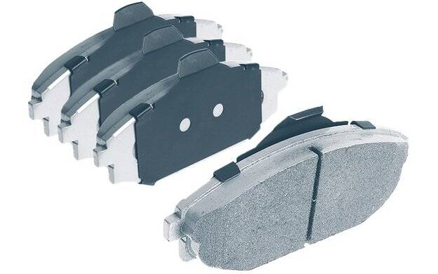 Front brake pad set