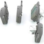 Front brake pad set BPROAUTO - PRO-0418074