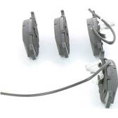 Front brake pad set BPROAUTO - PRO-0418158