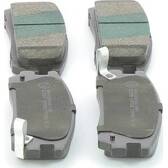 Front brake pad set BPROAUTO - PRO-0418195