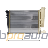 Kühler, Motorkühlung BPROAUTO - PRO-12210140