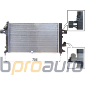 Kylare, motorkylning BPROAUTO - PRO-12210125