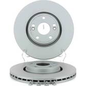 Brake disc set (2) BPROAUTO - PRO-0817225